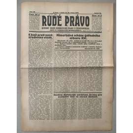 Rudé právo (20.3.1926) - 1. republika, staré noviny