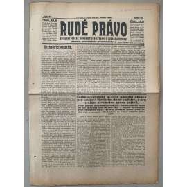 Rudé právo (16.3.1926) - 1. republika, staré noviny