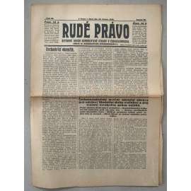 Rudé právo (16.3.1926) - 1. republika, staré noviny