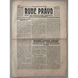 Rudé právo (24.2.1926) - 1. republika, staré noviny