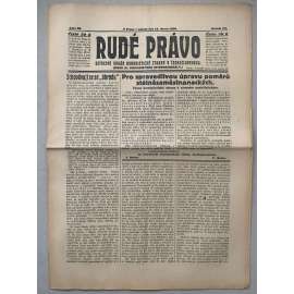 Rudé právo (13.2.1926) - 1. republika, staré noviny
