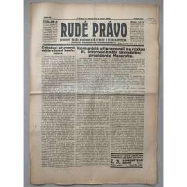 Rudé právo (3.2.1926) - 1. republika, staré noviny