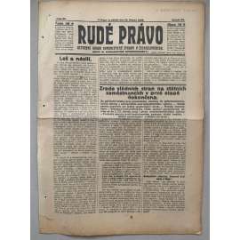 Rudé právo (10.2.1926) - 1. republika, staré noviny