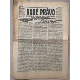 Rudé právo (11.3.1926) - 1. republika, staré noviny