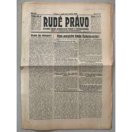 Rudé právo (7.3.1926) - 1. republika, staré noviny