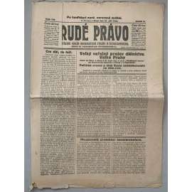 Rudé právo (30.9.1924) - 1. republika, staré noviny