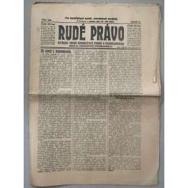 Rudé právo (27.3.1924) - 1. republika, staré noviny