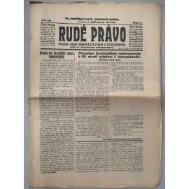 Rudé právo (28.9.1924) - 1. republika, staré noviny
