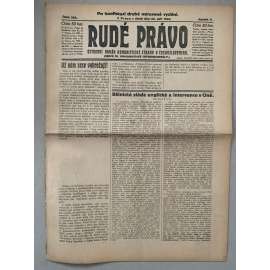 Rudé právo (23.9.1924) - 1. republika, staré noviny