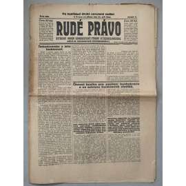 Rudé právo (24.9.1924) - 1. republika, staré noviny