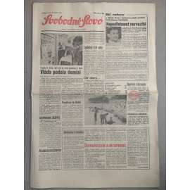 Svobodné slovo (27.6.1992) - staré noviny