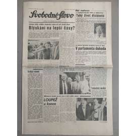 Svobodné slovo (18.6.1992) - staré noviny