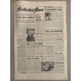Svobodné slovo (5.6.1992) - staré noviny