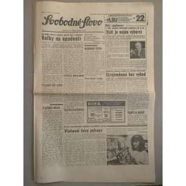 Svobodné slovo (2.6.1992) - staré noviny