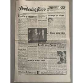 Svobodné slovo (29.5.1992) - staré noviny