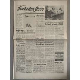 Svobodné slovo (13.5.1992) - staré noviny