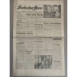 Svobodné slovo (12.5.1992) - staré noviny