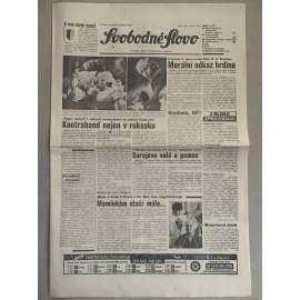 Svobodné slovo (11.5.1992) - staré noviny