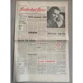 Svobodné slovo (8.5.1992) - staré noviny