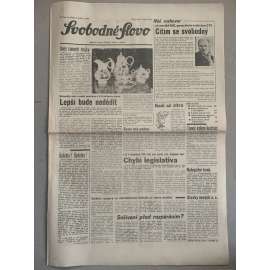 Svobodné slovo (6.5.1992) - staré noviny