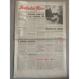 Svobodné slovo (1.5.1992) - staré noviny