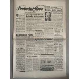 Svobodné slovo (30.4.1992) - staré noviny