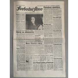 Svobodné slovo (24.4.1992) - staré noviny