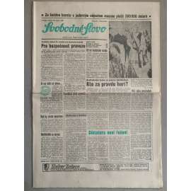 Svobodné slovo (18.4.1992) - staré noviny