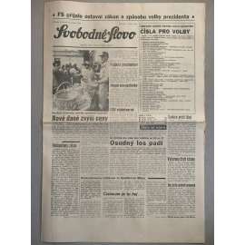 Svobodné slovo (16.4.1992) - staré noviny