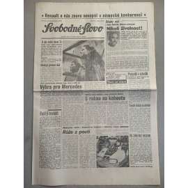 Svobodné slovo (26.3.1992) - staré noviny