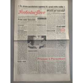 Svobodné slovo (21.3.1992) - staré noviny