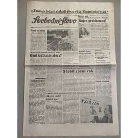 Svobodné slovo (19.3.1992) - staré noviny