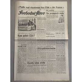 Svobodné slovo (18.3.1992) - staré noviny