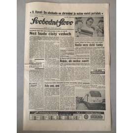 Svobodné slovo (3.2.1992) - staré noviny