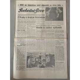 Svobodné slovo (31.1.1992) - staré noviny