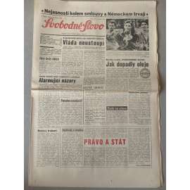 Svobodné slovo (25.1.1992) - staré noviny