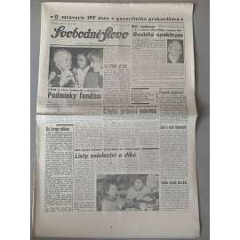 Svobodné slovo (24.1.1992) - staré noviny