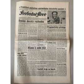 Svobodné slovo (10.1.1992) - staré noviny