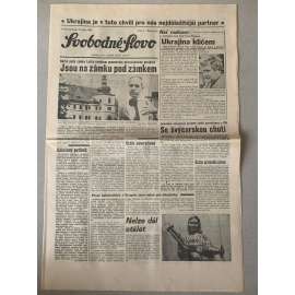 Svobodné slovo (9.1.1992) - staré noviny