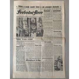 Svobodné slovo (3.1.1992) - staré noviny
