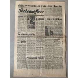 Svobodné slovo (2.1.1992) - staré noviny