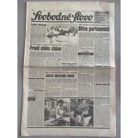 Svobodné slovo (21.12.1992) - staré noviny