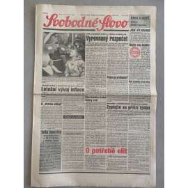 Svobodné slovo (19.12.1992) - staré noviny