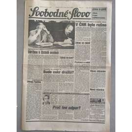 Svobodné slovo (16.12.1992) - staré noviny