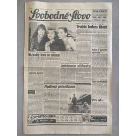 Svobodné slovo (14.12.1992) - staré noviny
