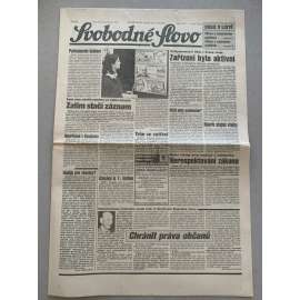 Svobodné slovo (10.12.1992) - staré noviny