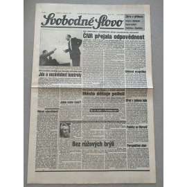 Svobodné slovo (20.11.1992) - staré noviny
