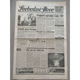 Svobodné slovo (16.11.1992) - staré noviny