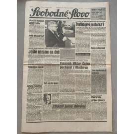 Svobodné slovo (4.11.1992) - staré noviny
