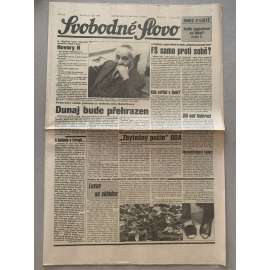 Svobodné slovo (22.10.1992) - staré noviny
